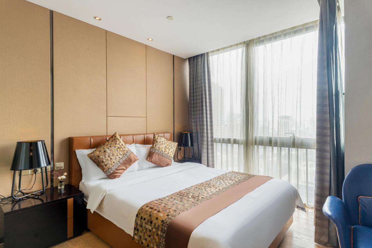 Yoyo Apartment Jiedeng Metropolis Branch, Beijing Road Kuangcsou Kültér fotó