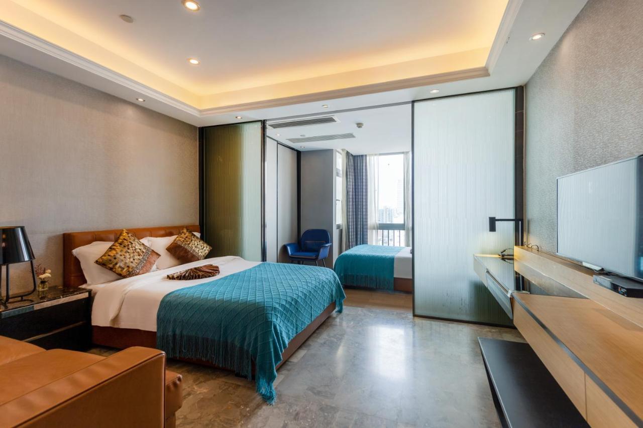 Yoyo Apartment Jiedeng Metropolis Branch, Beijing Road Kuangcsou Kültér fotó