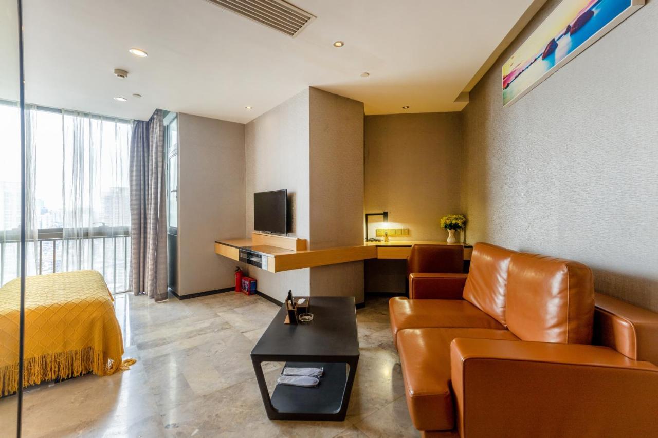 Yoyo Apartment Jiedeng Metropolis Branch, Beijing Road Kuangcsou Kültér fotó