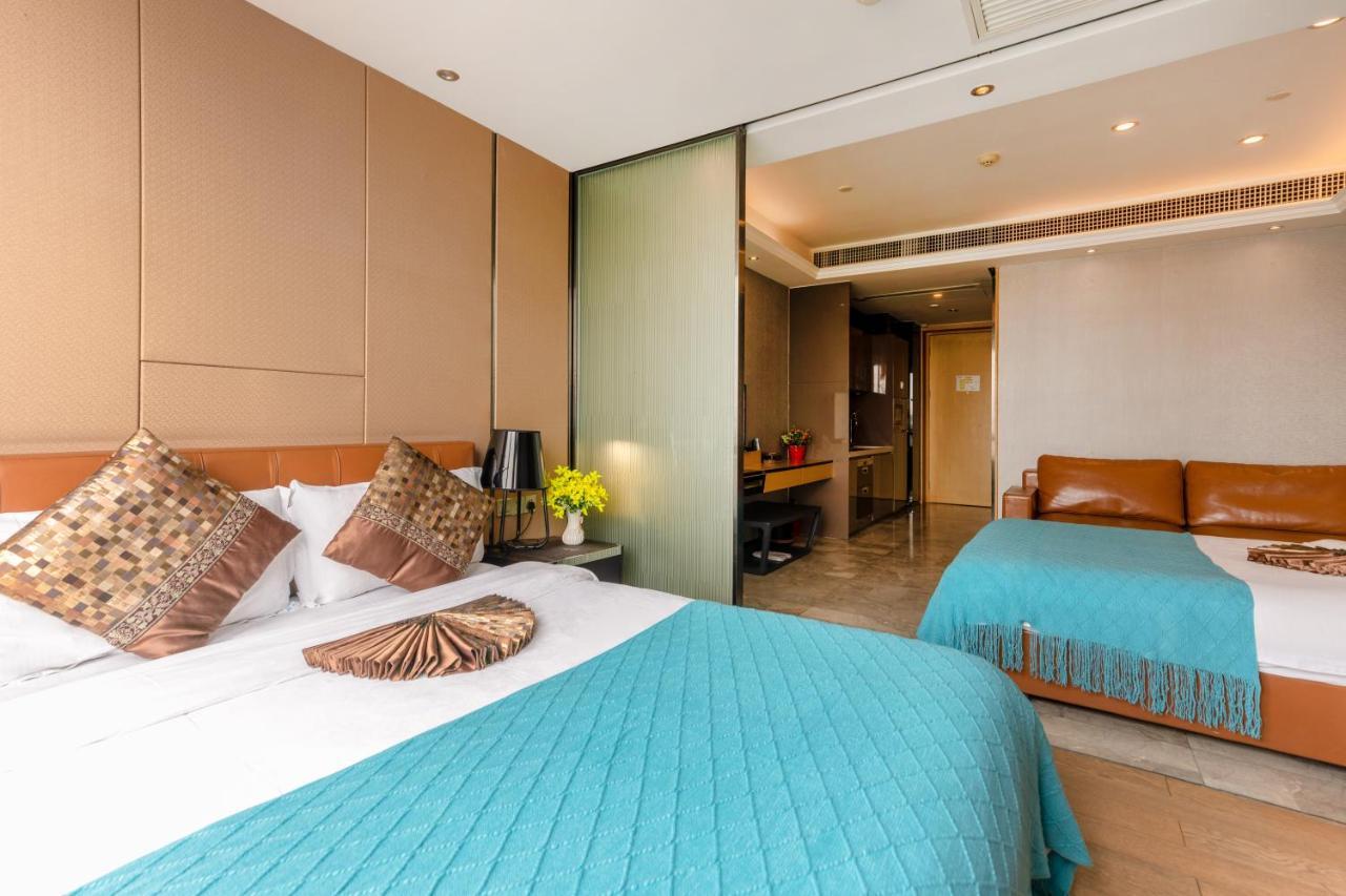 Yoyo Apartment Jiedeng Metropolis Branch, Beijing Road Kuangcsou Kültér fotó