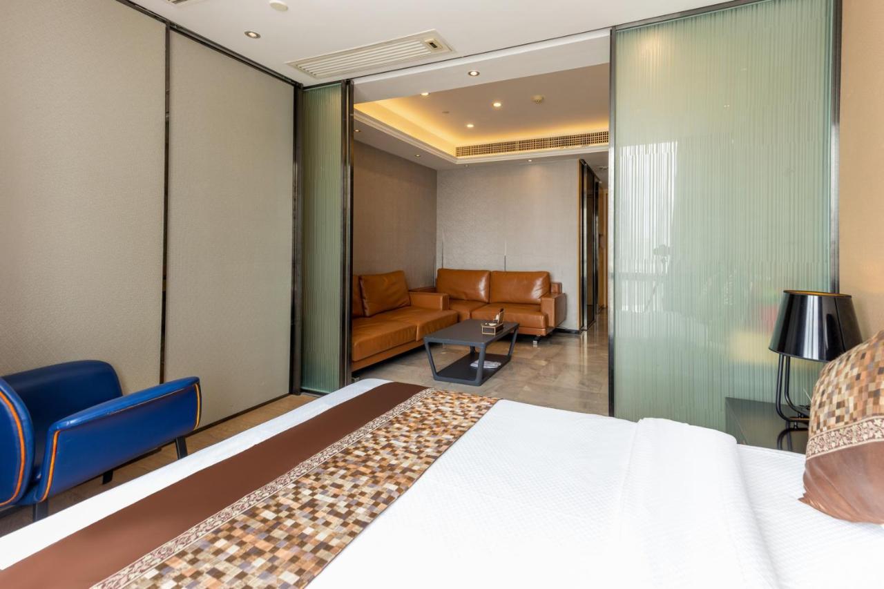 Yoyo Apartment Jiedeng Metropolis Branch, Beijing Road Kuangcsou Kültér fotó