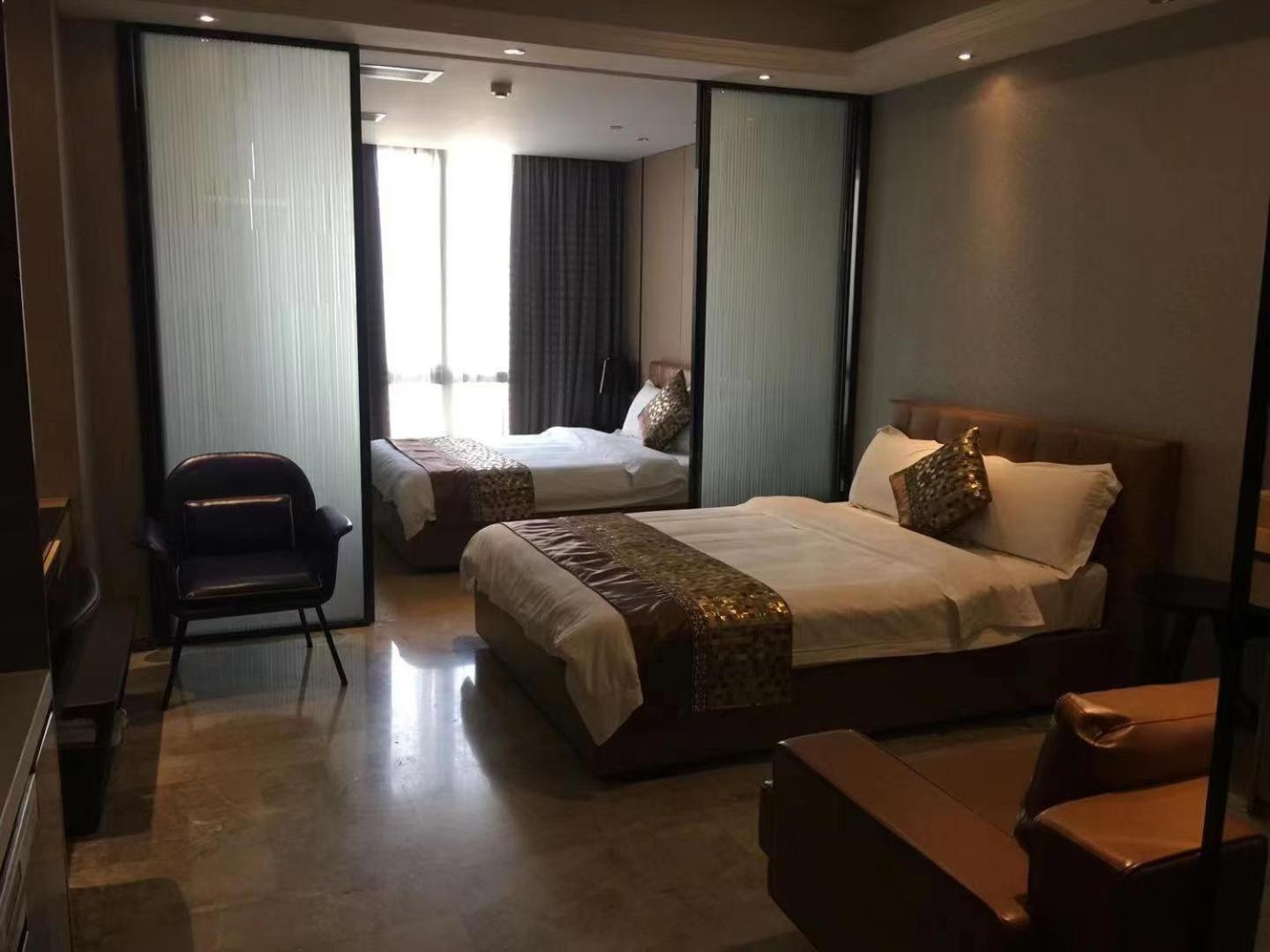 Yoyo Apartment Jiedeng Metropolis Branch, Beijing Road Kuangcsou Kültér fotó